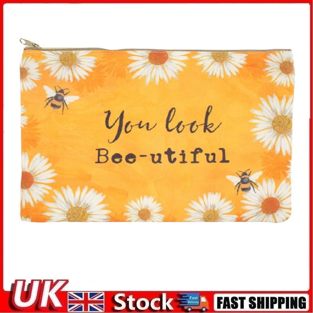 You Look Bee-utiful Makeup Pouch