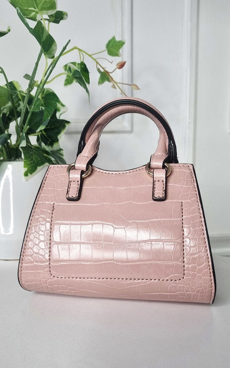 Croc Print Handbag