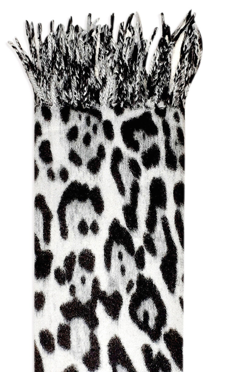 Leopard Detail Scarf