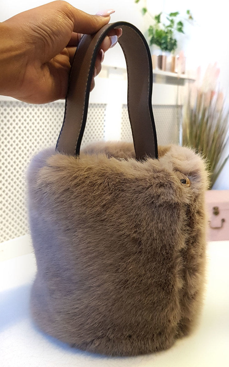 Fluffy Pouch Bag