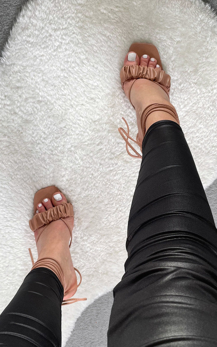 Strappy Mule Heels