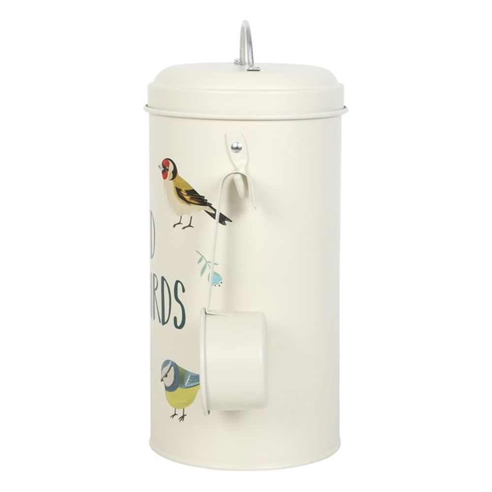 Feed the Birds Bird Seed Tin and Scoop