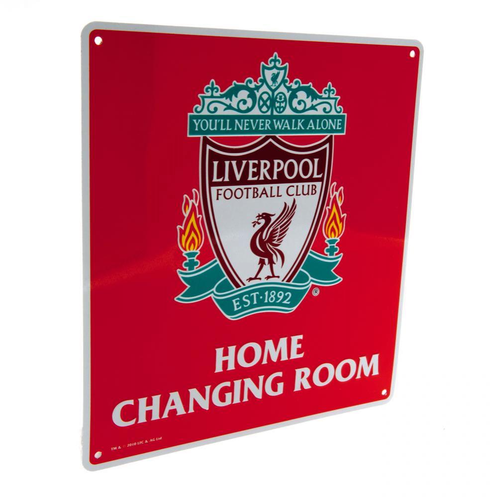 Liverpool FC Home Changing Room Sign