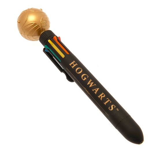 Harry Potter Multi Coloured Pen Golden Snitch