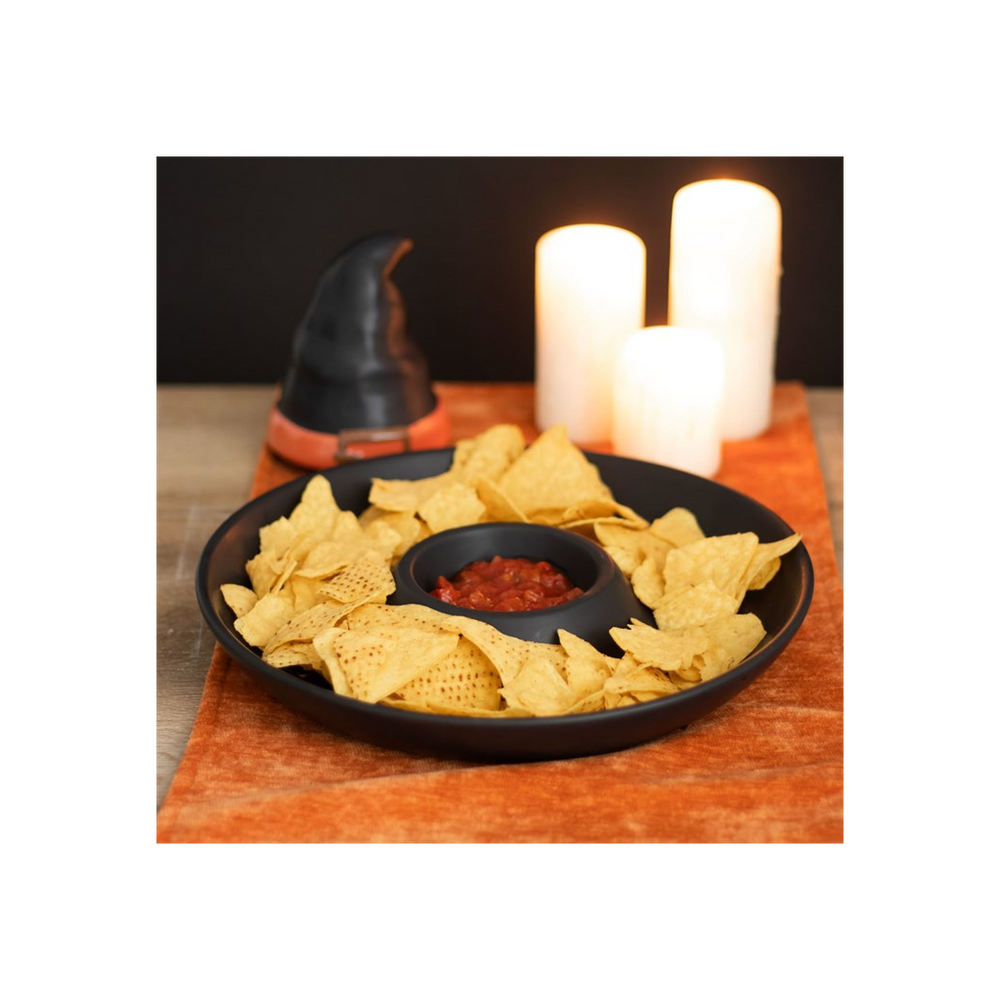 Witch Hat Chip & Dip Dish