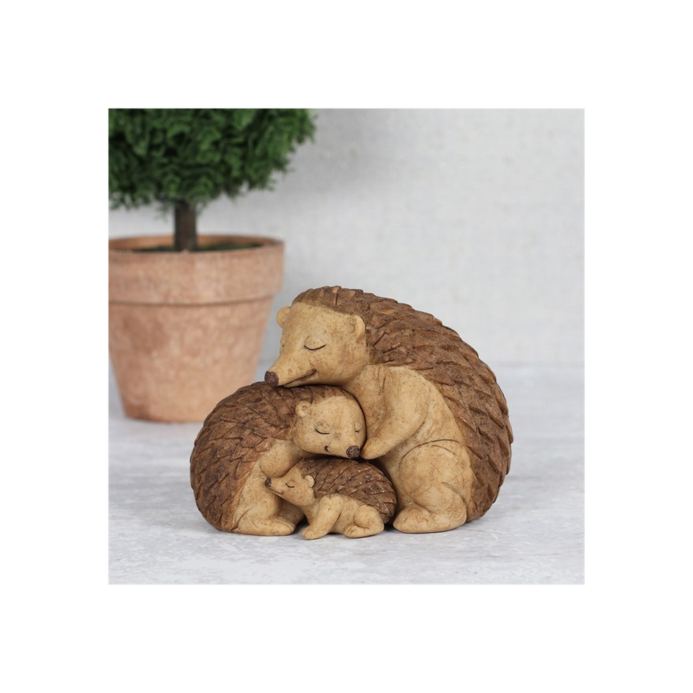 Hedgehog Family Ornament