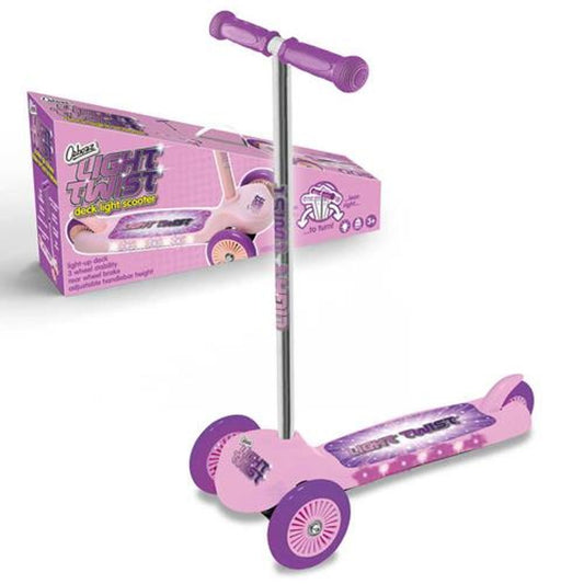 Ozbozz Light Twist Scooter Pink