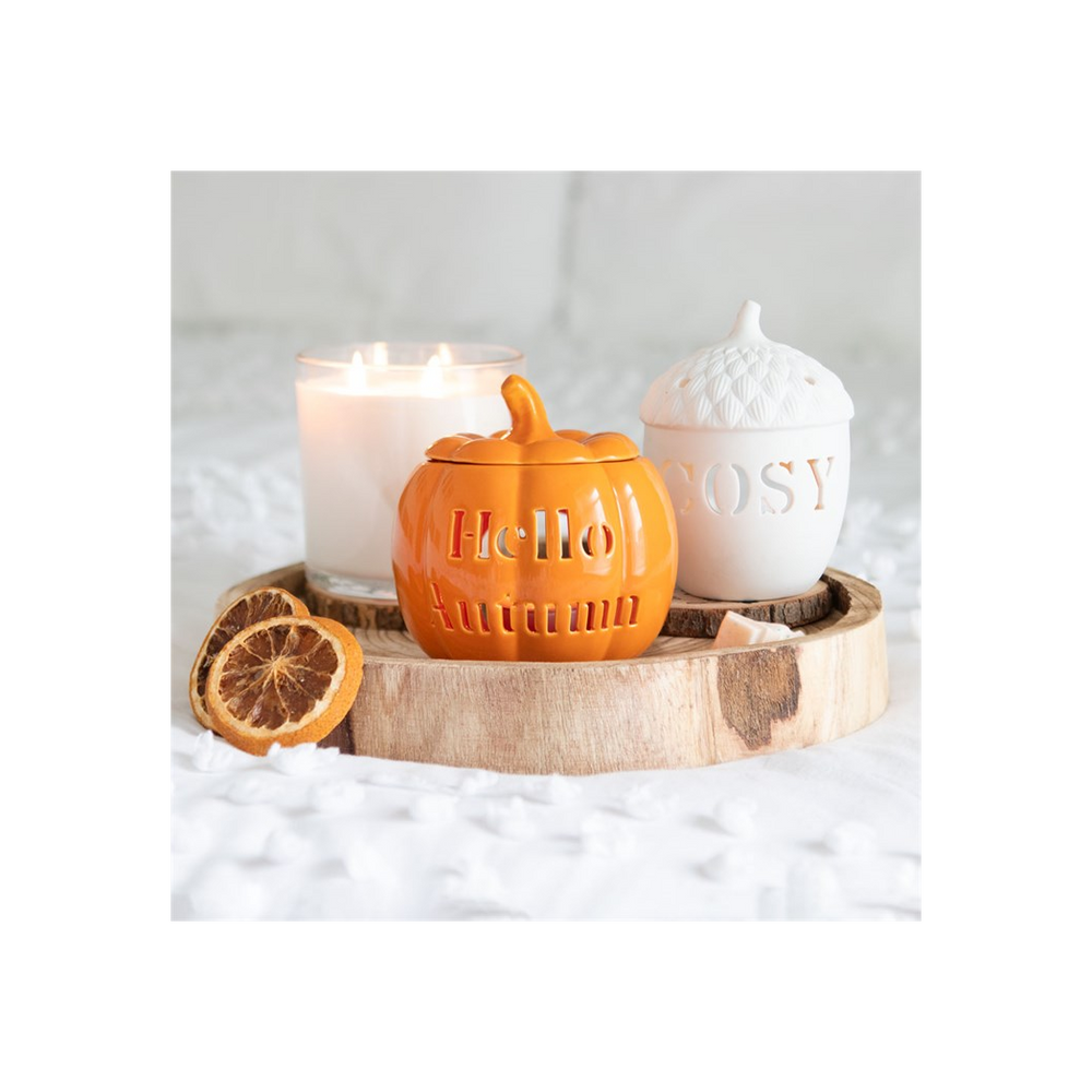 Hello Autumn Pumpkin Oil Burner