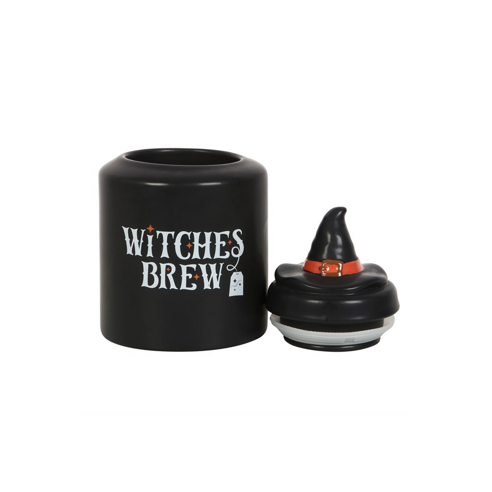 Witches Brew Ceramic Tea Canister